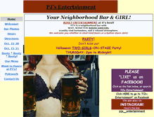 Tablet Screenshot of pjspage.com